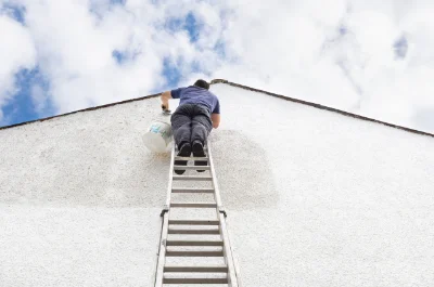 Peinture extérieure à l'Isle-en-Rigault — façades et ravalement